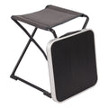 SUNNYFEEL 3 in 1 Folding Camping Table, Stool, and Footrest, Lightweight Portable up to 300 LBS, Easy to Carry for Beach, Fishing, Trip, Picnic, Lawn, Concert Outdoor