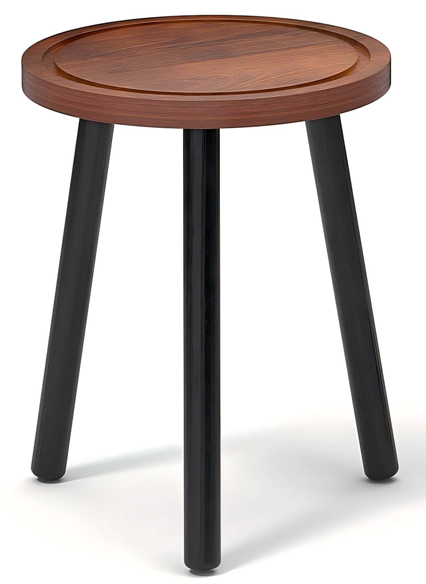 3-Pack Wood Plant Stands Indoor, Single Plant Stand for 6-12 Inch Pots, Mid-Century Modern Plant Stool, Tall Plant Stand for Large Plants Perfect Fit for Living Room, Balcony, Office